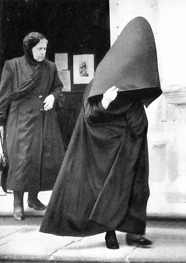 Azores Island Hood Garment Vintage Photos