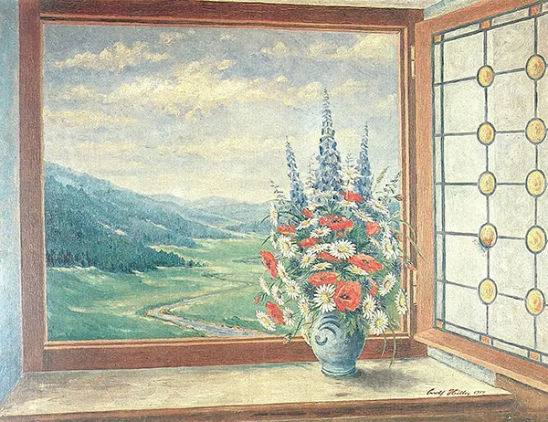 Painting of Adolf Hitler