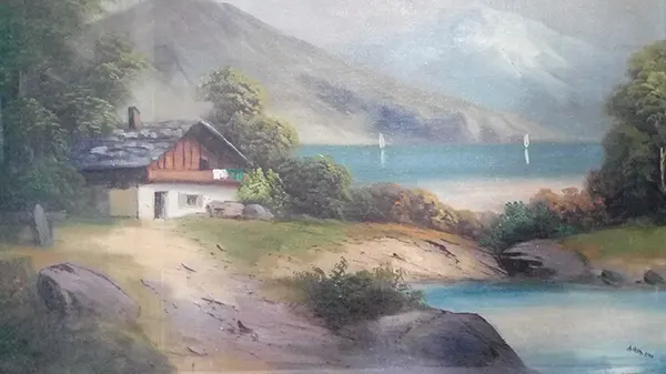 Painting of Adolf Hitler