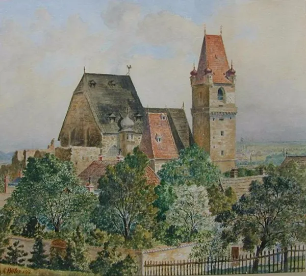 Painting of Adolf Hitler