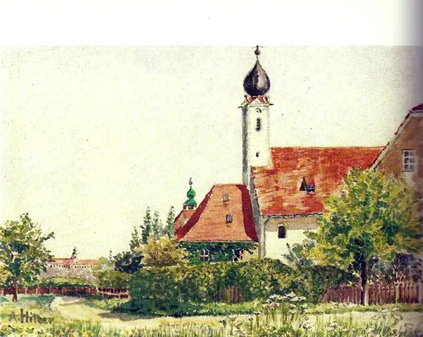 Painting of Adolf Hitler
