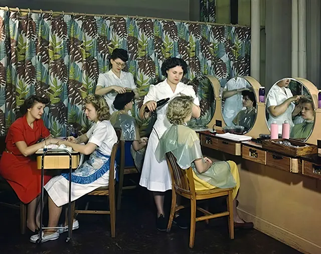 Hair Salons Vintage Photos