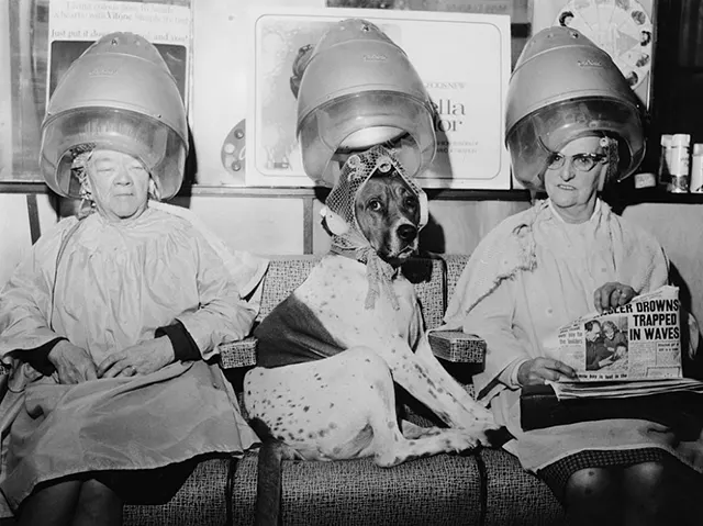 Hair Salons Vintage Photos