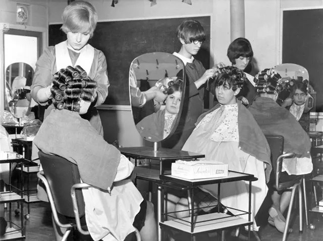 Hair Salons Vintage Photos