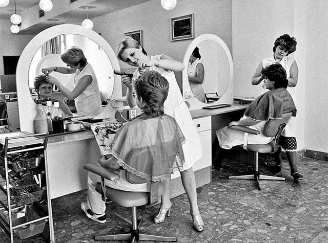 Hair Salons Vintage Photos