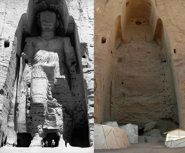 Buddha Statues of Afghanistan Old Photos