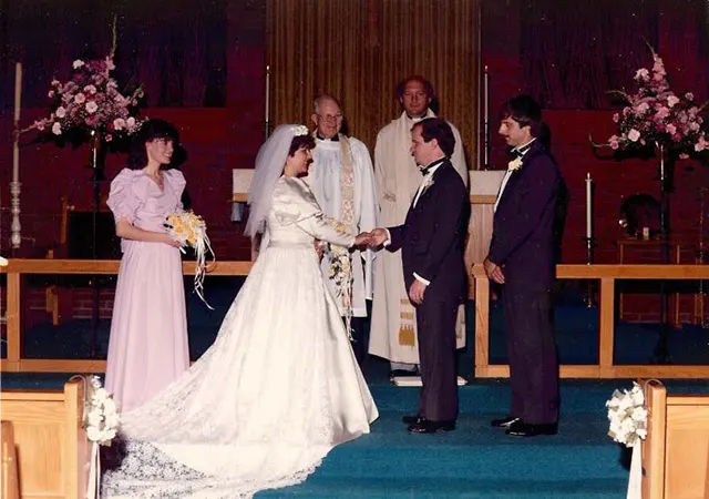 Wedding Vintage Photos from the 1980s