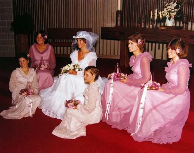 Wedding Vintage Photos from the 1980s