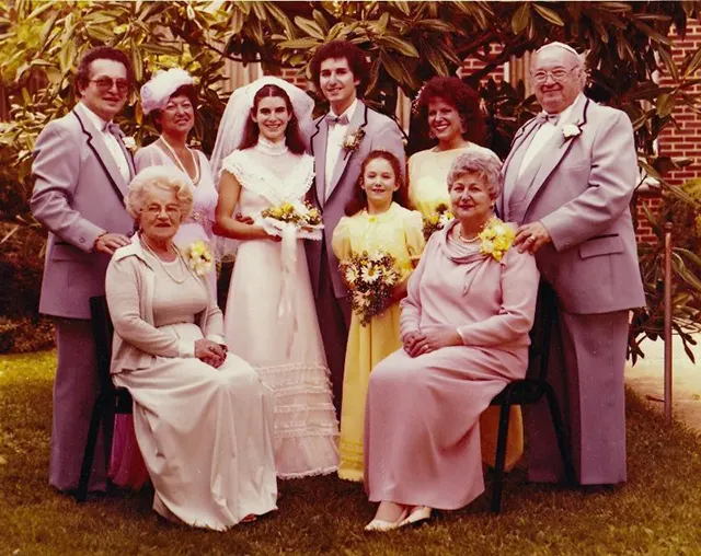 Wedding Vintage Photos from the 1980s
