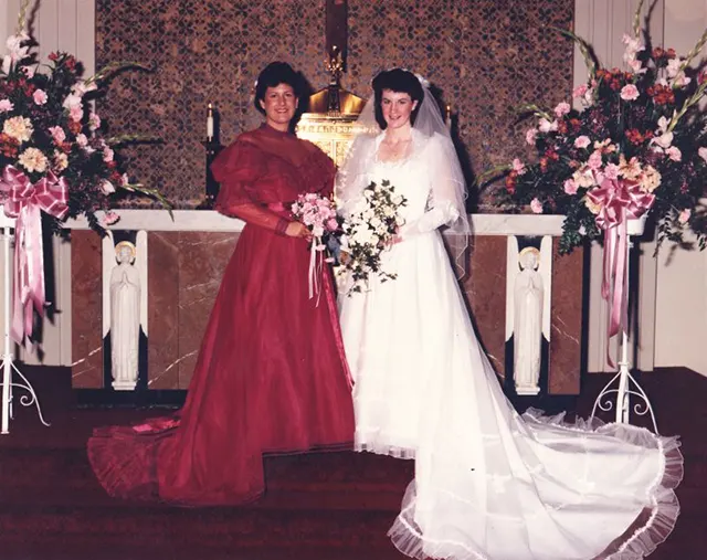 Wedding Vintage Photos from the 1980s