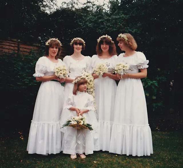 Wedding Vintage Photos from the 1980s