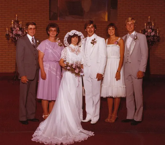 Wedding Vintage Photos from the 1980s