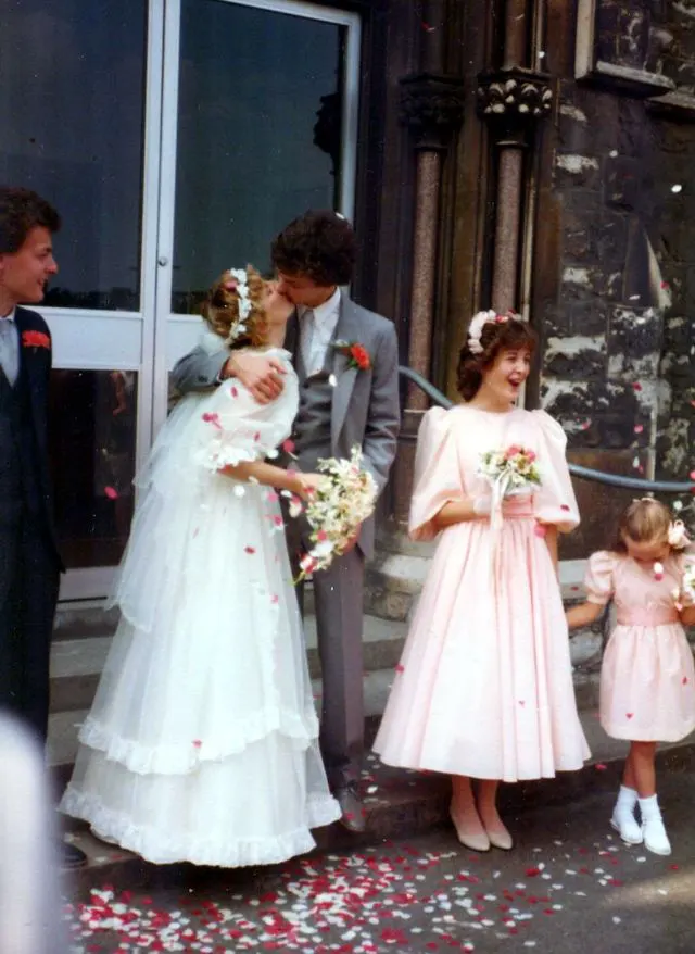 Wedding Vintage Photos from the 1980s