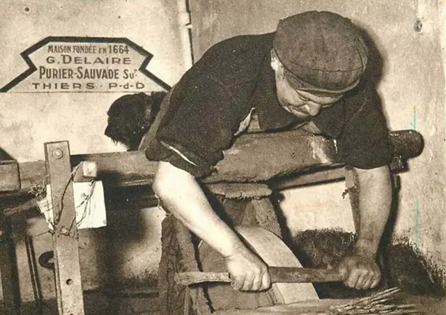 Yellow Bellies Knife Grinders of France Old Photos
