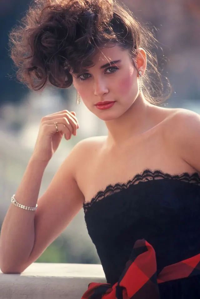 Photos of Young Demi Moore from the 1980s
