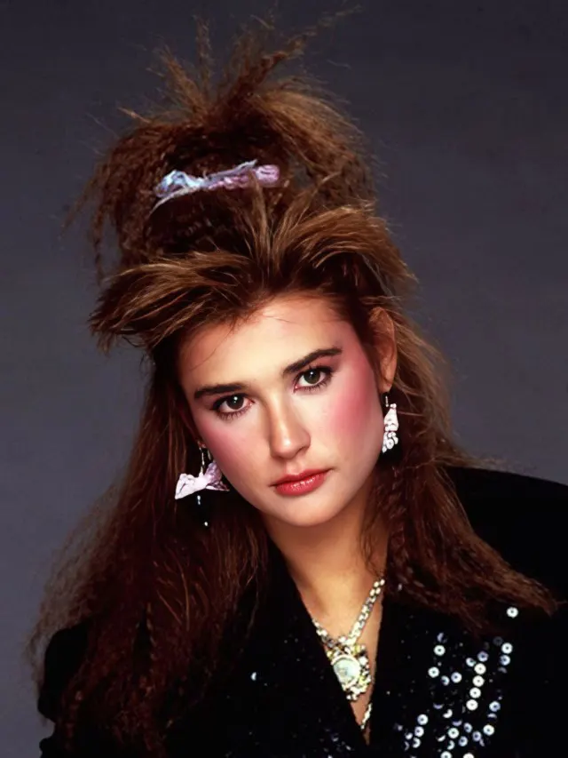 Photos of Young Demi Moore from the 1980s
