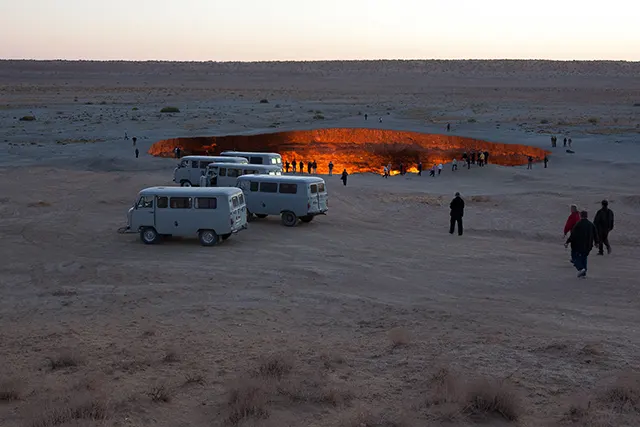 Darvaza Gas Crater The Door to Hell Photos