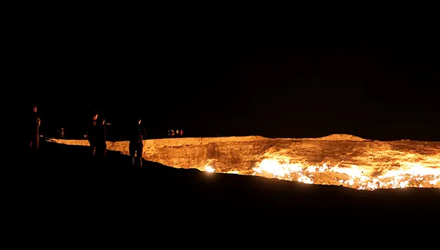 Darvaza Gas Crater The Door to Hell Photos