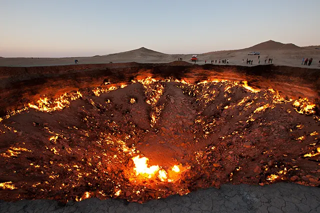 Darvaza Gas Crater The Door to Hell Photos