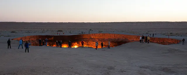 Darvaza Gas Crater The Door to Hell Photos