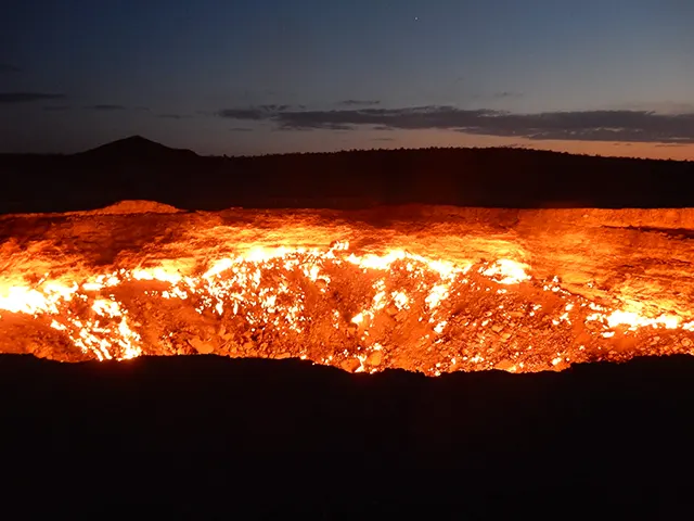 Darvaza Gas Crater The Door to Hell Photos