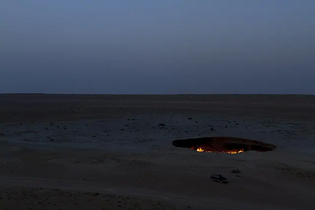 Darvaza Gas Crater The Door to Hell Photos