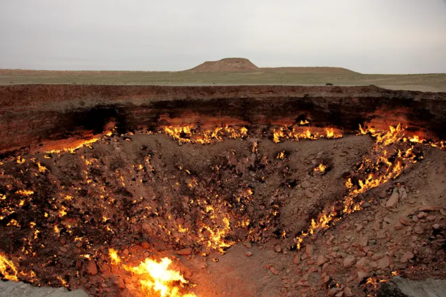 Darvaza Gas Crater The Door to Hell Photos