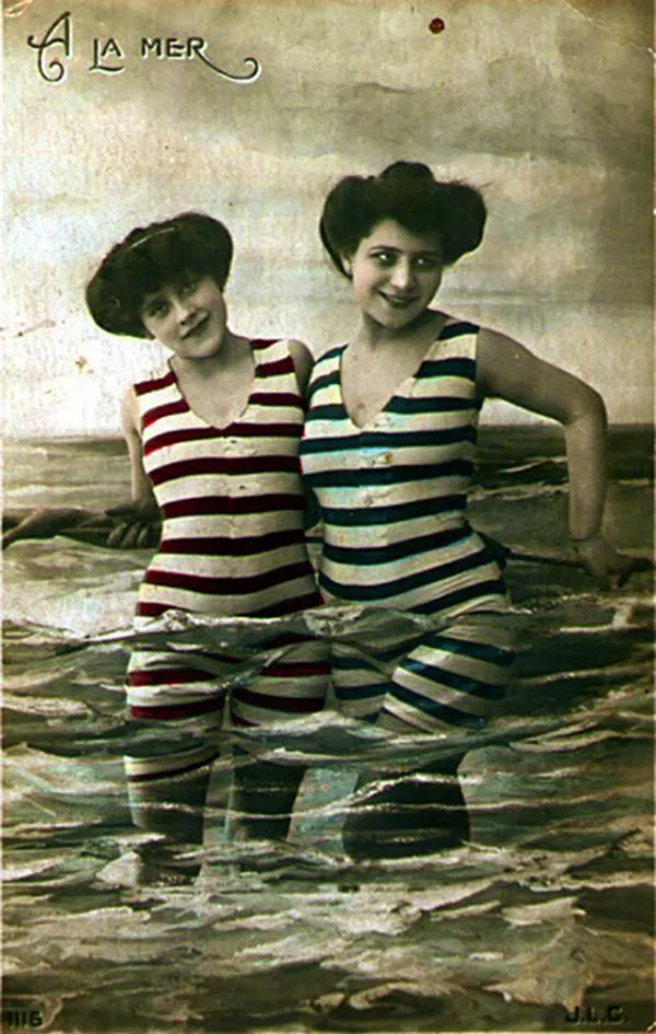 Vintage Photos of Early 1900s Swimwear Styles