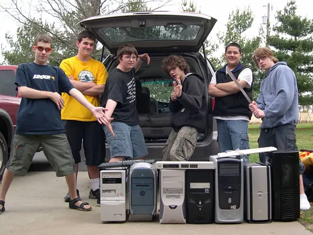 LAN parties 2000s old photos