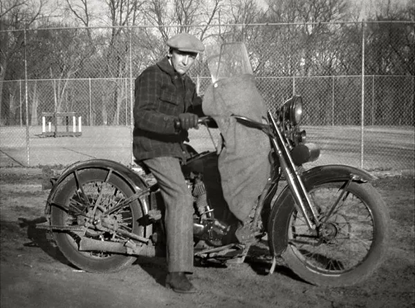 Vintage Photos of People Posing with Motorcycles