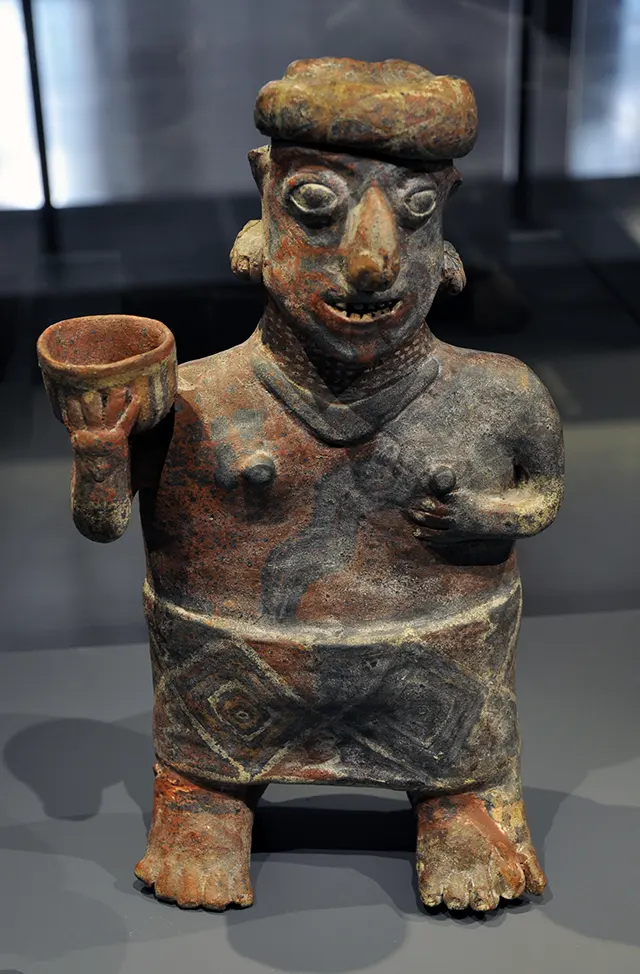  Maya Figurines with Removable Helmet