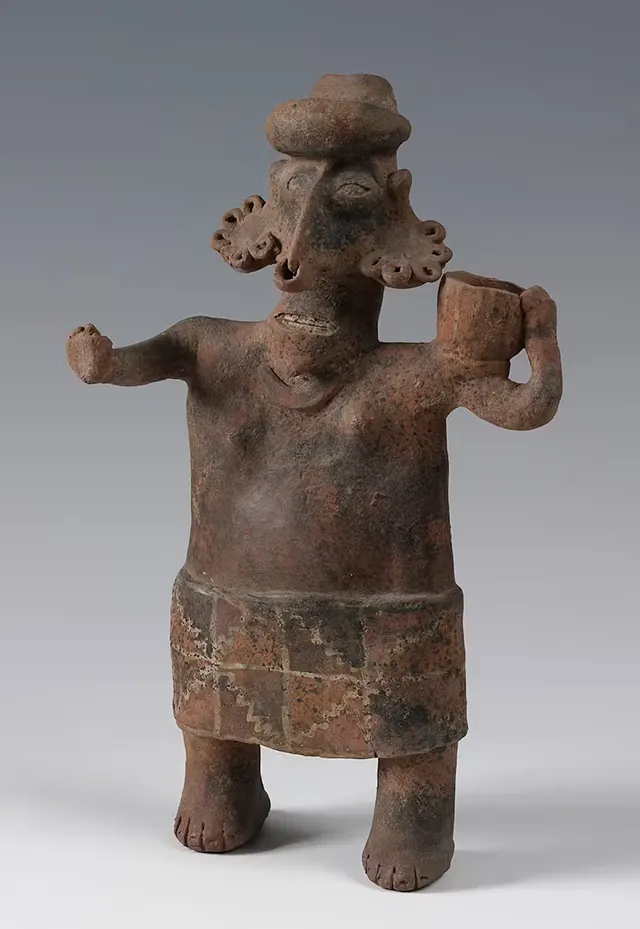  Maya Figurines with Removable Helmet