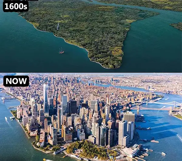 Cityscapes Then and Now Photos