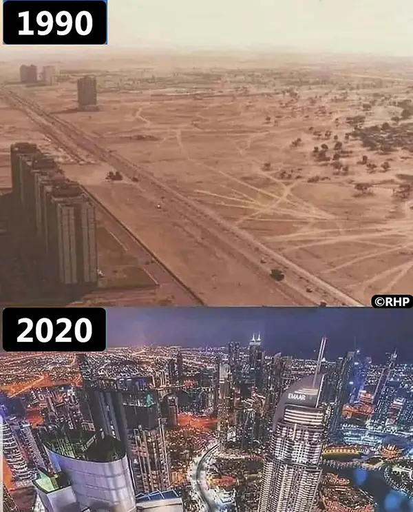 Cityscapes Then and Now Photos
