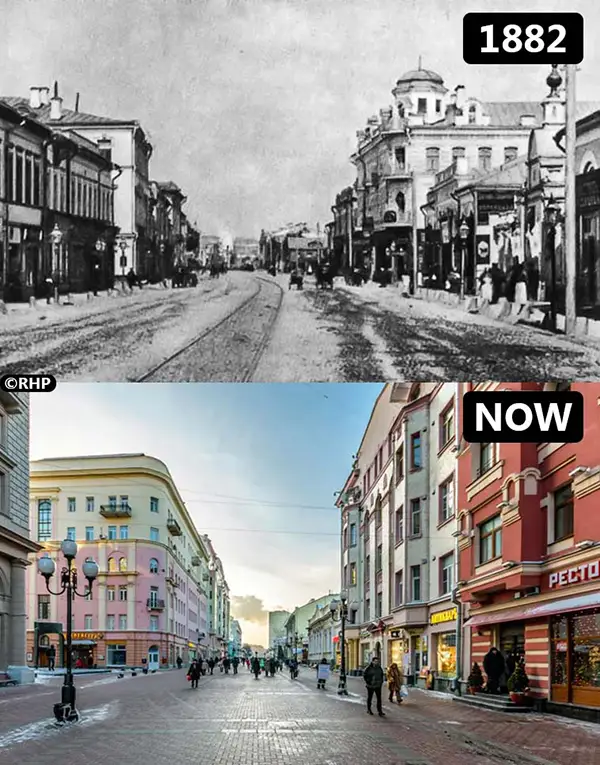 Cityscapes Then and Now Photos