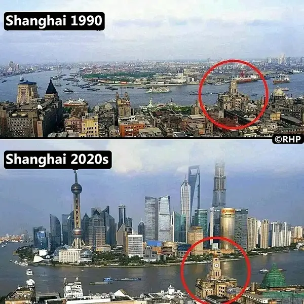 Cityscapes Then and Now Photos