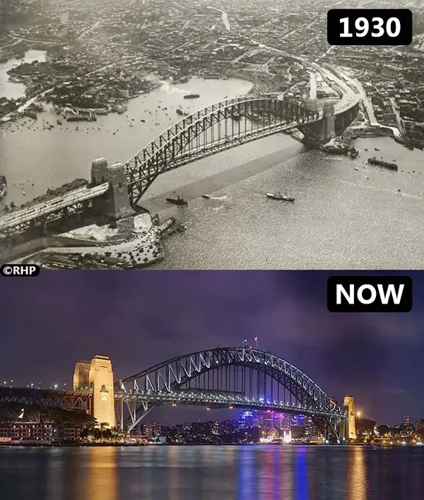 Cityscapes Then and Now Photos