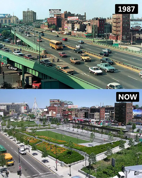 Cityscapes Then and Now Photos