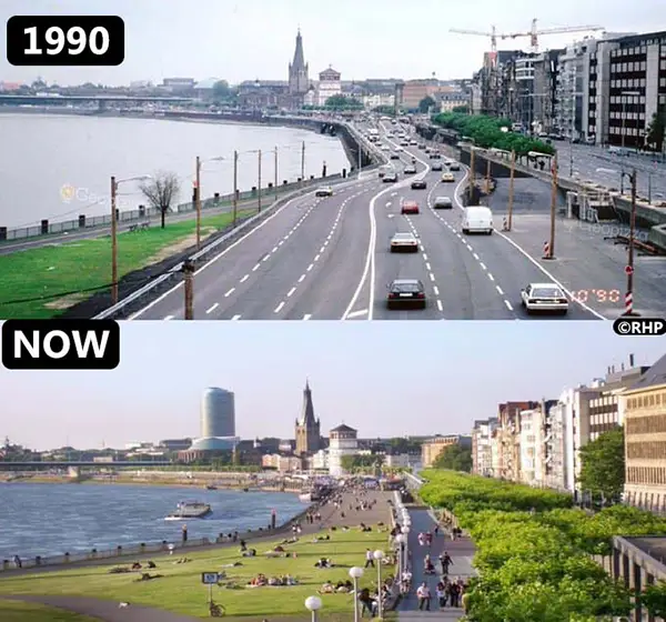 Cityscapes Then and Now Photos
