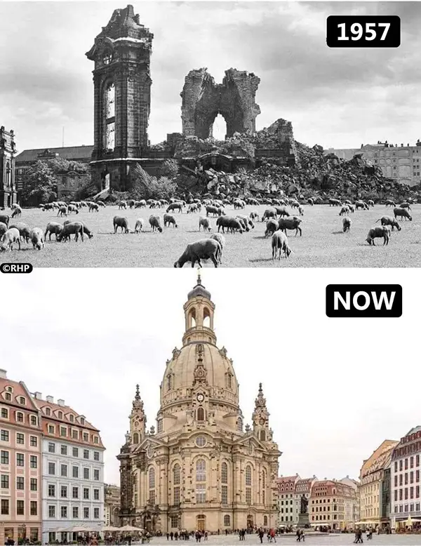 Cityscapes Then and Now Photos