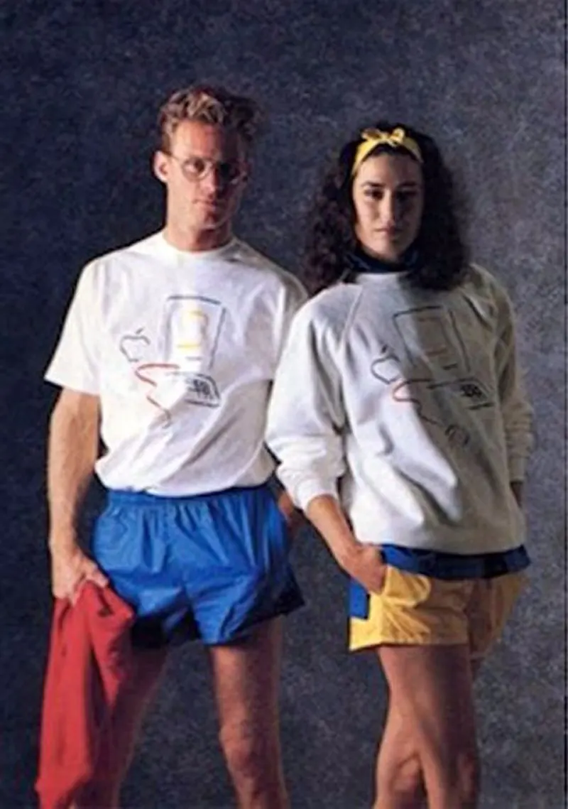Apple Clothing Line from 1986 Photos