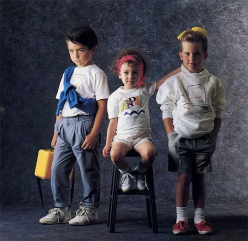 Apple Clothing Line from 1986 Photos
