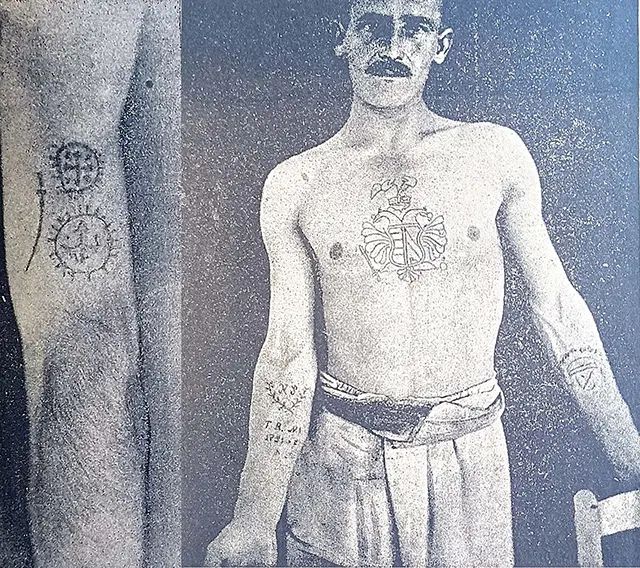 Sicanje Tattoos Old Photos