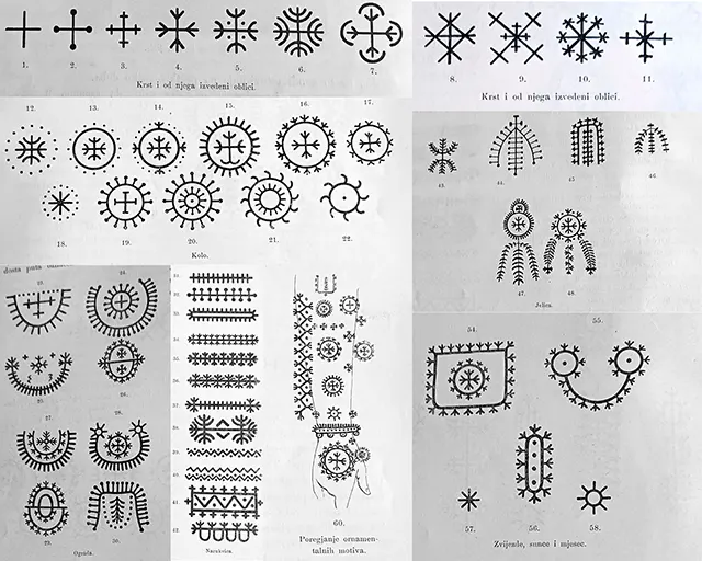 Sicanje Tattoos Old Photos