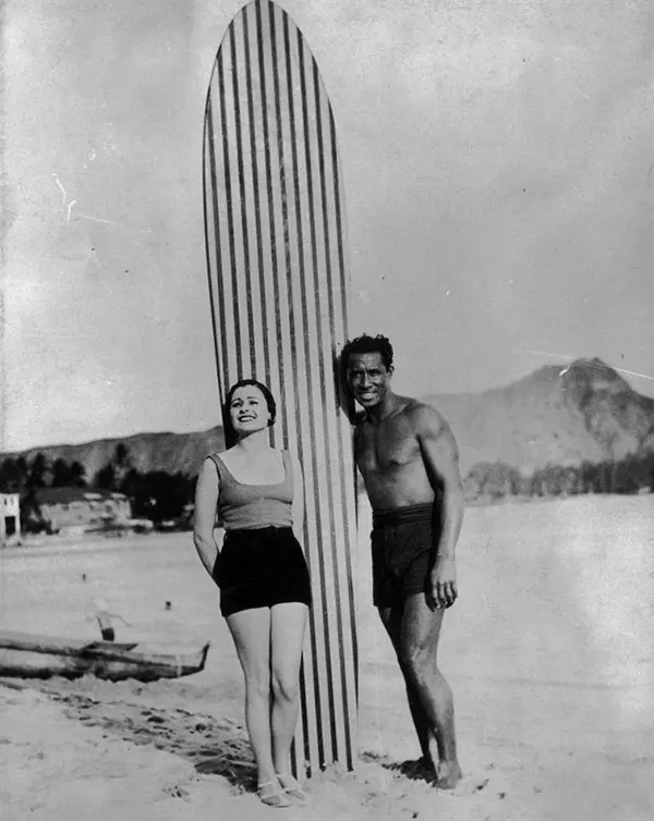 Vintage Photos of People Surfing
