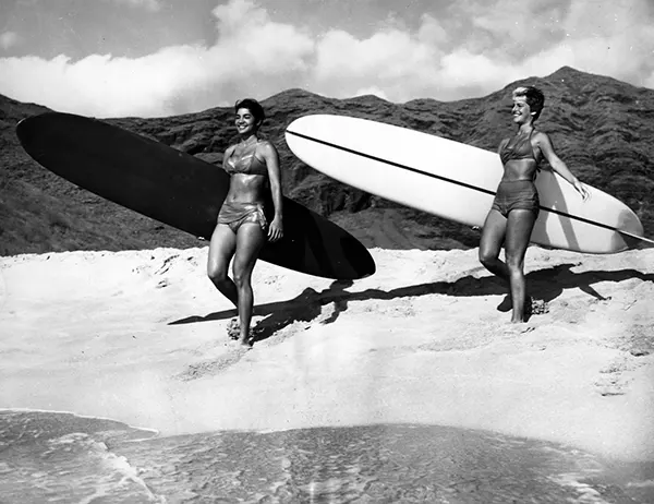 Vintage Photos of People Surfing