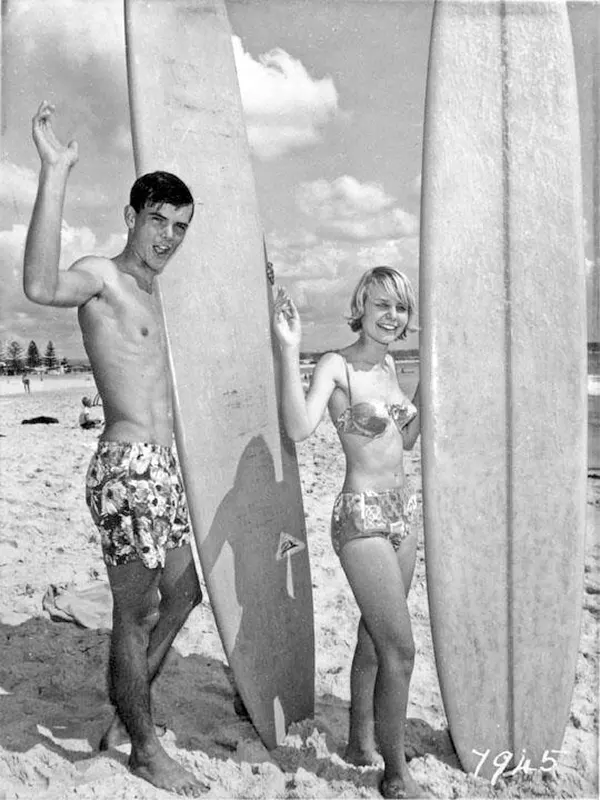 Vintage Photos of People Surfing