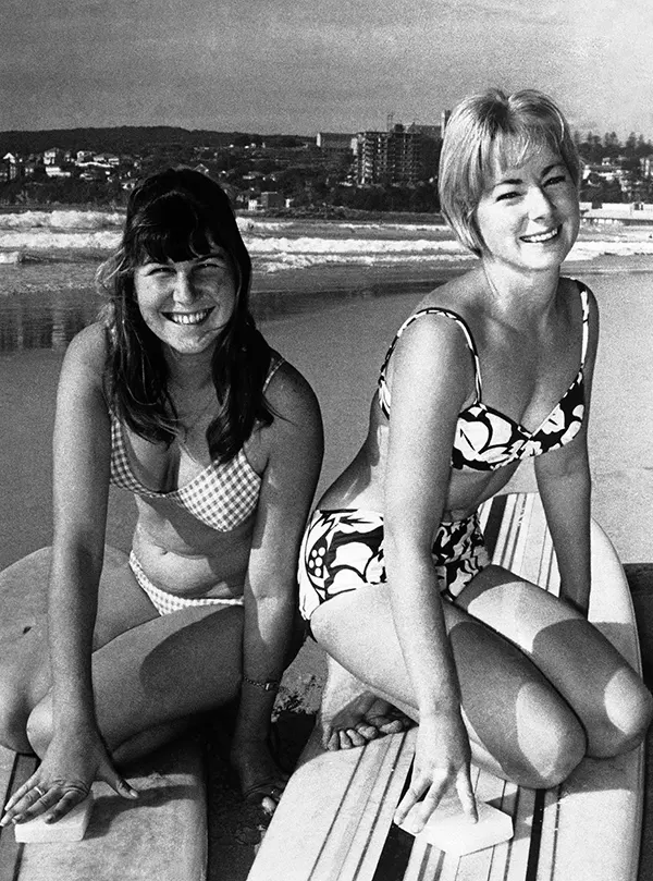 Vintage Photos of People Surfing