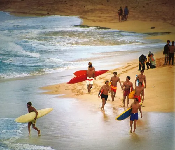 Vintage Photos of People Surfing