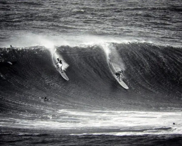 Vintage Photos of People Surfing